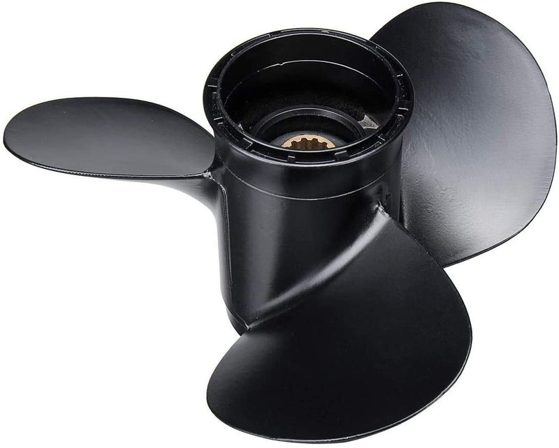 COPKINGO Boat Propeller 11 1/2 X 13 for Suzuki Outboard 35-65HP Motor Engine 13 Tooth Spline Outboard Propellers 58100-94313-019 11.5x13 - Image 3